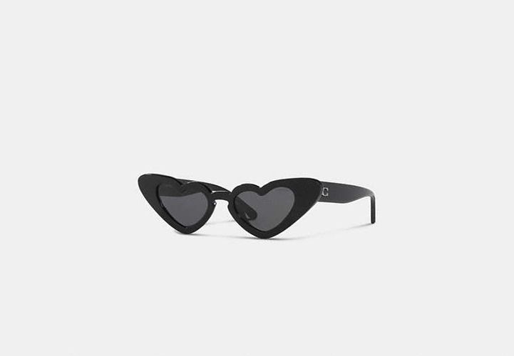 Lunettes De Soleil En Forme De Caur - COACH - Modalova