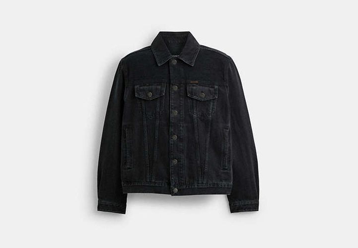 Veste En Denim En Coton Biologique - COACH - Modalova