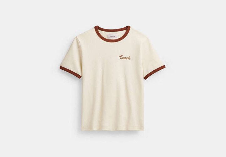 T Shirt Ringer Signature - COACH - Modalova