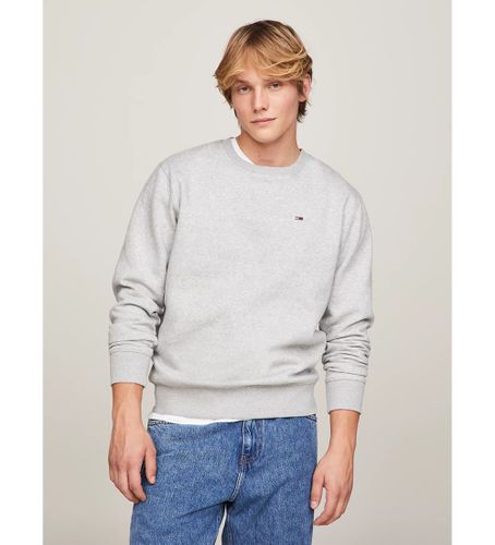 DM0DM09591 Sweat en polaire avec écusson (S), Casuel, Coton, Manche longue, Le coton biologique, Durable - Tommy Jeans - Modalova