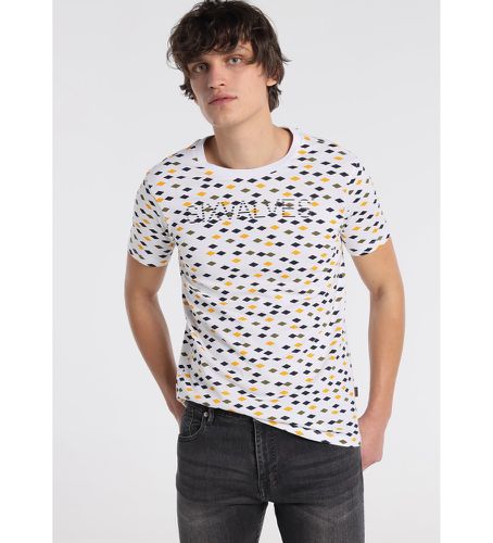 T-shirt Mini Print Forêt (L), Casuel, Coton, Manche courte - Six Valves - Modalova