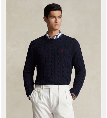 Pull en tricot de coton tressé (XXL), Casuel, Manche longue - Polo Ralph Lauren - Modalova