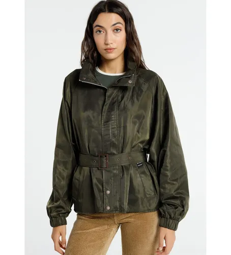 Trench Jacket Volume Fall Supply (M), Casuel, Vert, Polyester, Manche longue - Lois Jeans - Modalova