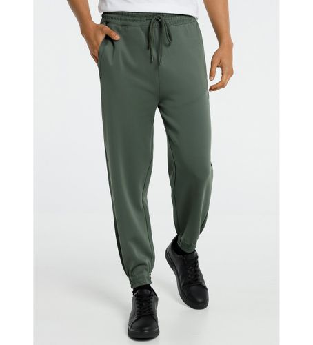 Pantalon de jogging Felpa Naughty (S), Casuel, Homewear, Vert, Polyester - Six Valves - Modalova