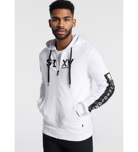 Sweatshirt Zip Hood Zerozone (XS), Casuel, Coton, Manche longue - Six Valves - Modalova