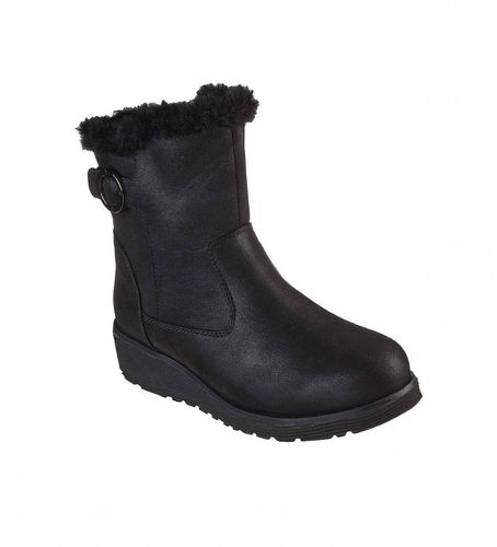 Bottines Borreguito - Hauteur du talon 4cm (35), 3 à 5 cm, Fermeture éclair, Casuel - Skechers - Modalova