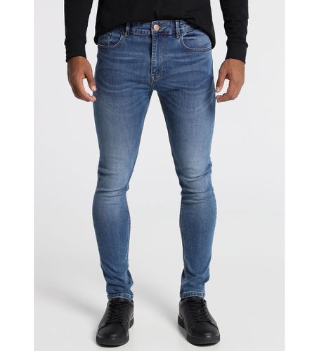 Jeans Denim Medium Skinny (30), Casuel, Coton - Six Valves - Modalova