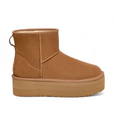 Bottes en cuir W Classic Mini marron (41), 3 à 5 cm, Aucun, Casuel - UGG - Modalova