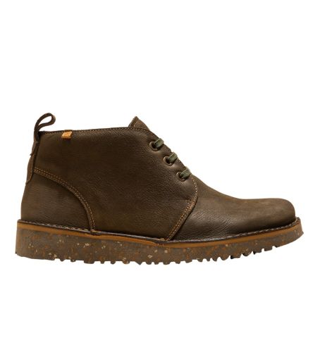 Unisex. 256301FE0005_0G3 Bottines en cuir N5630 Forest brown verdâtre (38), Marron, Plat, Lacets, Casuel, Vert - El Naturalista - Modalova