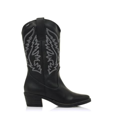 Bottes décontractées en cuir TEO - Hauteur du talon 5cm (36), 5 à 8 cm, Aucun, Casuel - Mustang - Modalova