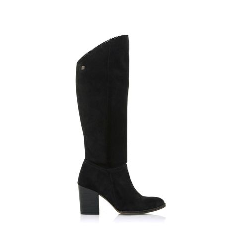 Bottes casual UMA en cuir - Hauteur du talon 7,5 cm (36), 5 à 8 cm, Fermeture éclair, Casuel - Mustang - Modalova