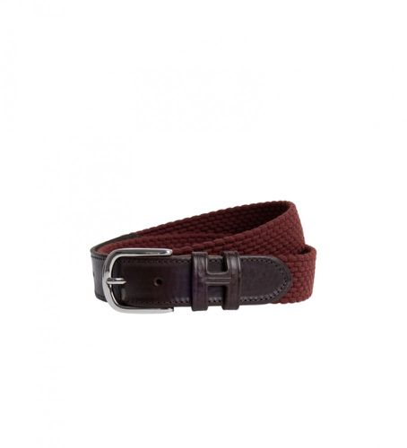 HM413225 Ceinture en cuir de parachute marron (M), Casuel - Hackett London - Modalova