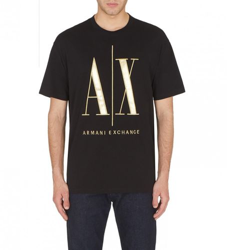 NZTPQZJH4Z1200 T-shirt Icon (L), Casuel, Coton, Manche courte - Armani Exchange - Modalova