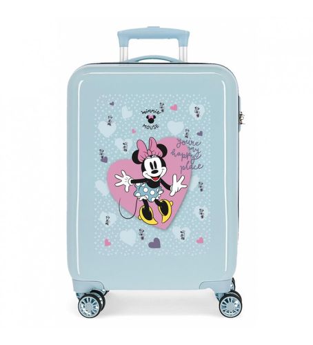 Minnie My Happy Place Cabin Suitcase Light -38x55x20cm (OSFA), Bleu, Casuel, ABS/Polycarbonate, Cabine, Mari - Disney - Modalova