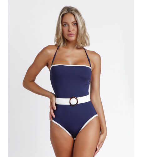 Sailor Club Sailor Club Maillot de bain bandeau (40), Bleu, Casuel, Beachwear, Polyamide - Admas - Modalova