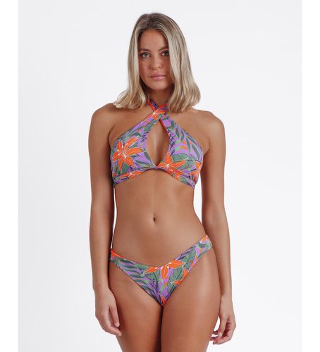 Bikini dos nu Jungle (40), Casuel, Violet, Beachwear, Polyamide - Admas - Modalova