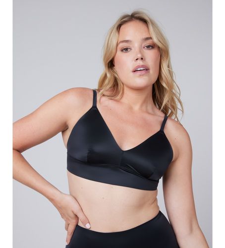 R_VERY BLACK Soutien-gorge bralette en satin (S), Homewear, Nylon - SPANX - Modalova