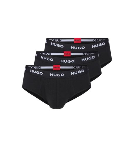 Pack 3 slips en coton stretch Logo (L), Homewear - HUGO - Modalova