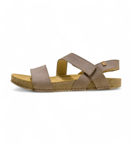 Unisex. 2579111UN005_039 Sandales en cuir N5791 Balance marron (36), Plat, 1 à 3 cm, Velcro, Casuel - El Naturalista - Modalova