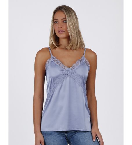 T-shirt en dentelle croisée (S), Casuel, Polyester, Sans manches / bretelles - Admas - Modalova