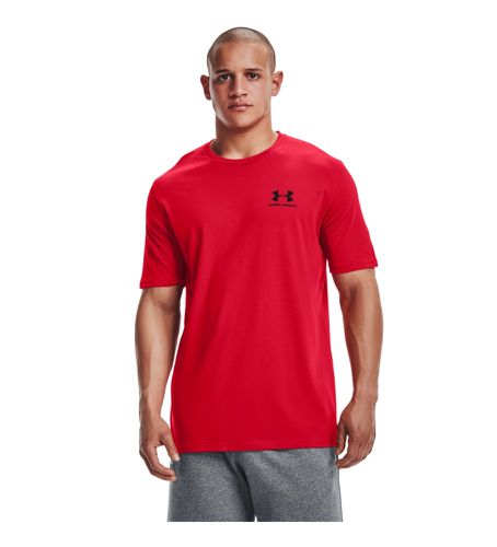 UA Sportstyle Short Sleeve T-Shirt (L), Rouge, Casuel, Coton, Manche courte - Under Armour - Modalova