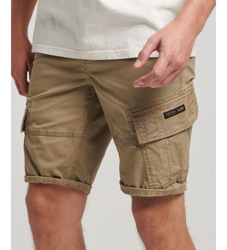 M7110300A Short cargo en coton biologique Core brown (30), Marron, Casuel, Le coton biologique, Durable - Superdry - Modalova