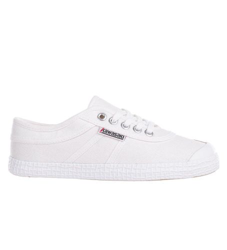 Unisex. K204501 Original Teddy Sneakers (36), Blanc, Tissu, Plat, Lacets, Casuel - Kawasaki - Modalova