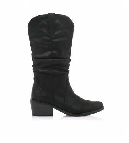 Bottes de cow-boy détails noirs (36), 1 à 3 cm, Fermeture éclair, Casuel - Mustang - Modalova