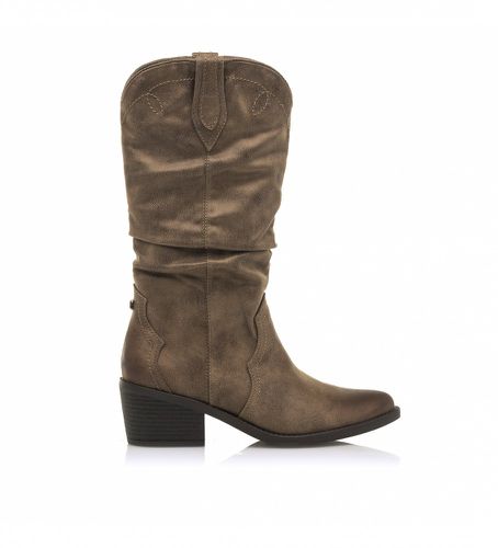 Bottes de cow-boy détails (36), 1 à 3 cm, Fermeture éclair, Casuel - Mustang - Modalova