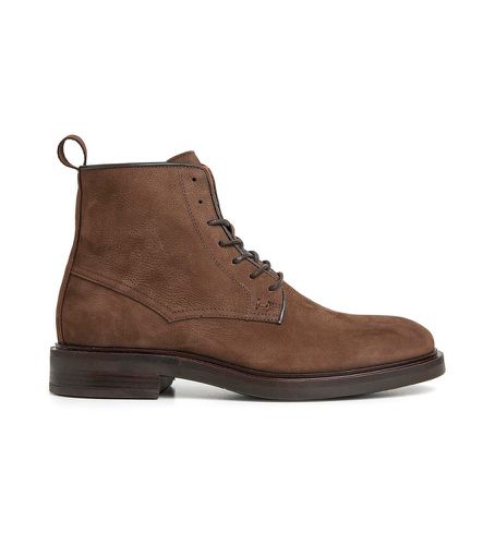 HMS21310 Bottines en cuir marron Egmont Smart (41), Plat, Lacets, Casuel - Hackett London - Modalova