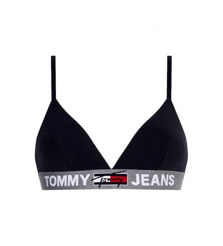 UW0UW02721 Soutien-gorge bralette sans rembourrage avec bande inférieure noire (XS), Homewear, Coton - Tommy Hilfiger - Modalova