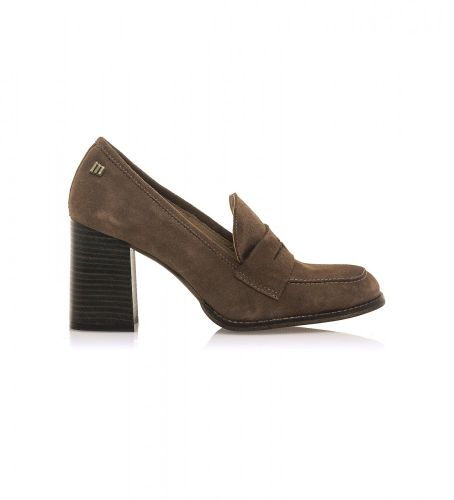 Chaussures en cuir marron -Hauteur du talon 7cm (38), 5 à 8 cm, Aucun, Casuel, Fête - Mustang - Modalova