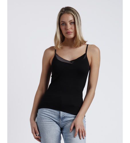 Top dos nu en satin (S), Casuel, Viscose, Sans manches / bretelles - Admas - Modalova