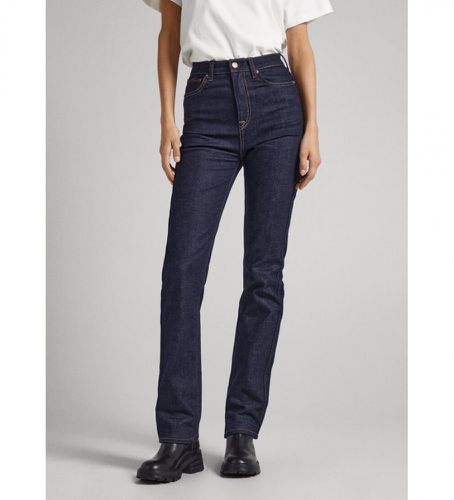 PL204566 Jeans Cleo Raw (31/32), Casuel, Coton, Denim, Marine - Pepe Jeans - Modalova