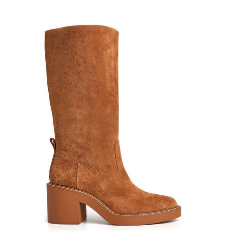 PLS50507 Bottes en cuir Nicole marron (36), 3 à 5 cm, Aucun, Casuel - Pepe Jeans - Modalova