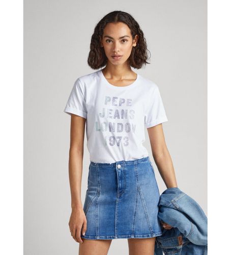 PL505570 T-shirt Agnes (L), Casuel, Coton, Manche courte - Pepe Jeans - Modalova