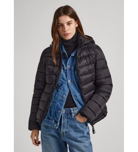 PL402253 Veste noire Maddie (L), Casuel, Nylon, Manche longue - Pepe Jeans - Modalova