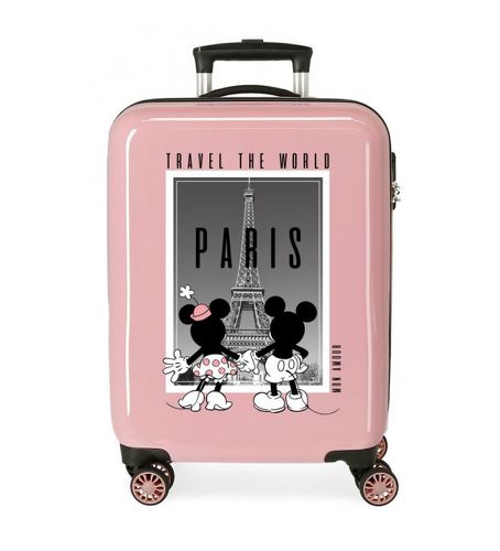 Valise cabine 55 cm Minnie et Mickey Paris (OSFA), Casuel, ABS/Polycarbonate - Disney - Modalova