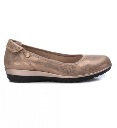 BRONCE Ballerines 142020 (35), Doré, Plat, Aucun, Casuel - Xti - Modalova