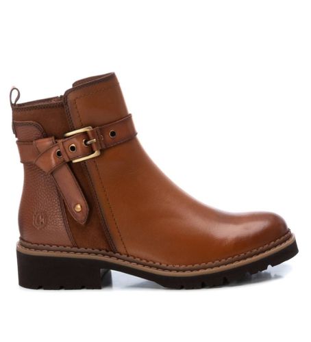 CAMEL Bottines 160976 marron (37), Cuir, 1 à 3 cm, Fermeture éclair, Casuel - Carmela - Modalova