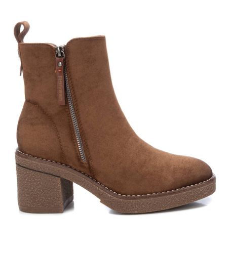 CAMEL 170989 bottines marron -hauteur du talon : 7cm- (37), 5 à 8 cm, Fermeture éclair, Casuel - Refresh - Modalova