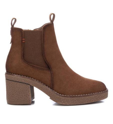 CAMEL 170990 bottines marron -hauteur du talon : 7cm- (40), 5 à 8 cm, Fermeture éclair, Casuel - Refresh - Modalova