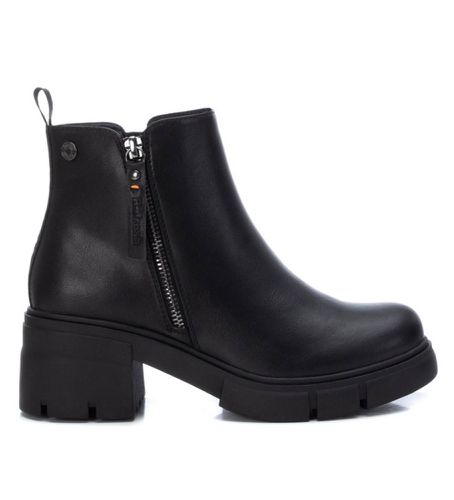 NEGRO Low ankle boots -Hauteur du talon 6cm (38), Noir, 5 à 8 cm, Fermeture éclair, Casuel, Imitation cui - Refresh - Modalova