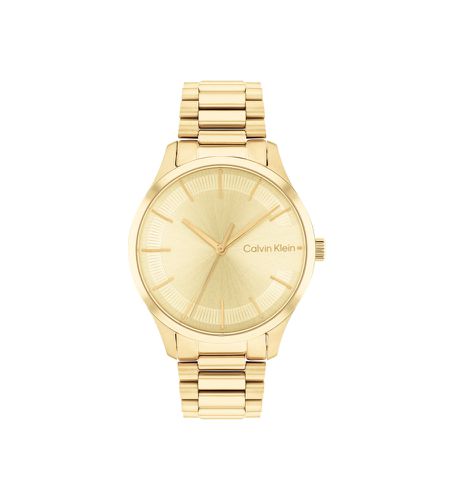 Unisex. 25200043 Montre de mode analogique en (OSFA), Doré, Casuel, Bracelet, Acier inoxidable - Calvin Klein - Modalova