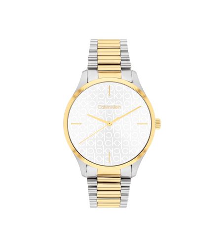 Montre analogique Fashion Watch blanc (OSFA), Casuel, Fête, Classique, Bracelet, Acier inoxidable - Calvin Klein - Modalova