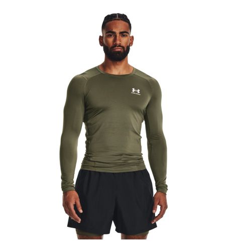 HG Armour Comp T-Shirt (L), Sport, Running, Sportswear, Multisport, Polyester, Manche longue - Under Armour - Modalova