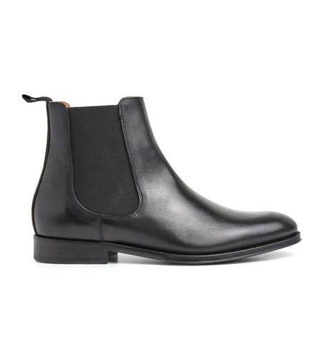 HMS21305 Bottines élégantes (41), Cuir, 1 à 3 cm, Aucun, Casuel - Hackett London - Modalova