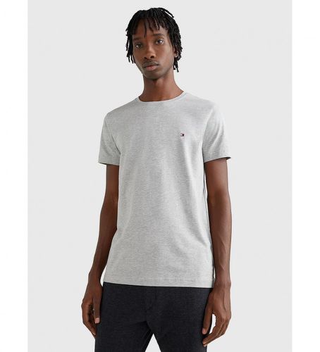 MW0MW27539 TH Flex T-shirt slim fit (S), Casuel, Manche courte, Le coton biologique, Durable - Tommy Hilfiger - Modalova