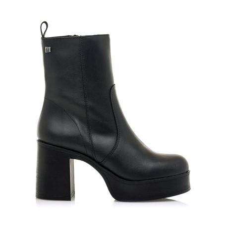 Bottines habillées -Hauteur du talon 10cm (40), Cuir, 5 à 8 cm, Fermeture éclair, Casuel - MTNG - Modalova