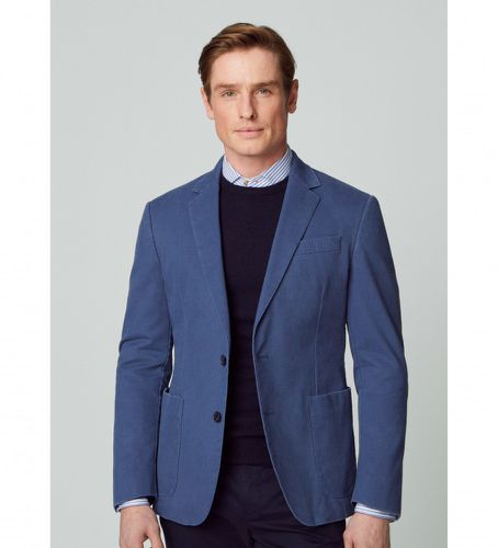 HM443246 Blazer en Tencel Texture (40/32), Casuel, Coton, Manche longue - Hackett London - Modalova